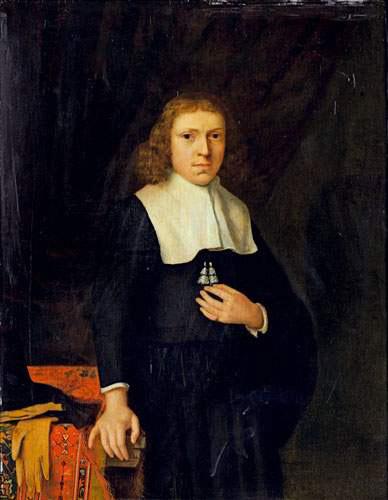 Jacob Levecq Portrait of a gentleman. oil painting image